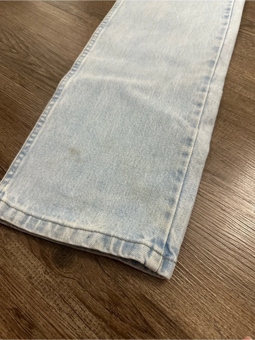 Wrangler Light Blue Straight-Leg Jeans